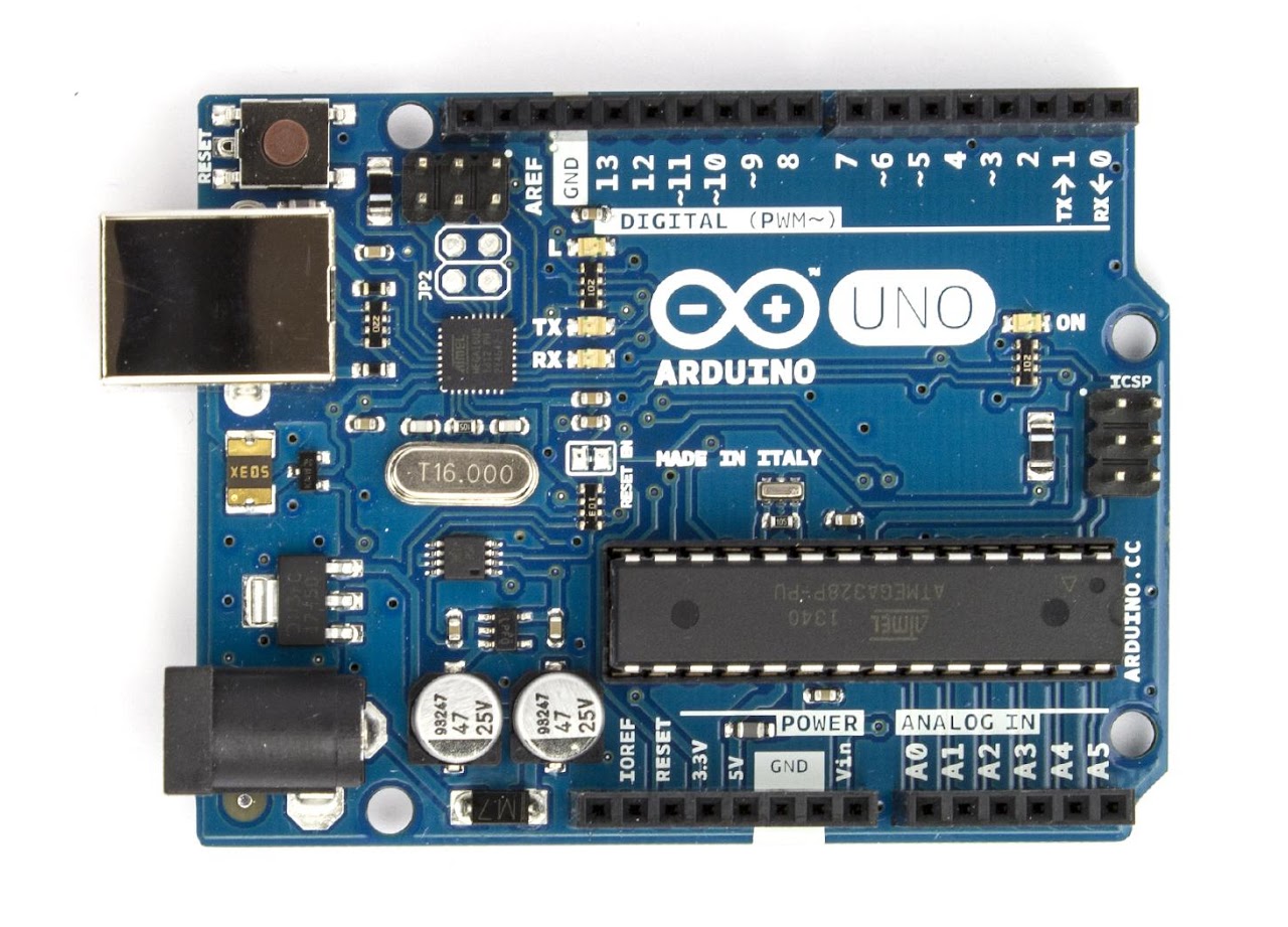 Arduino Uno microcontroller board