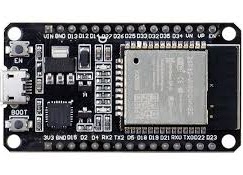 ESP32 dual-core microcontroller with WiFi and Bluetooth